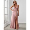 Ever Pretty plesové šaty růžové 0168 (* Velikost 9XL / 58 / 26 / 30)
