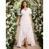 Ever Pretty šaty svatební asymetrické 1749 (* Velikost 9XL / 58 / 26 / 30)