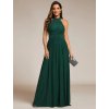 Ever Pretty společenské šaty zelené 41961 (* Velikost 4XL / 48 / 16 / 20)