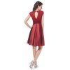 Ever Pretty šaty do tanečních, plesové bordo 6113 (* Velikost S / 36 / 06 / 08)