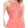 Ever Pretty šaty dlouhé korálové 8572 (Velikost 3XL / 48 / 16 / 20)