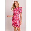 Společenské letní šaty květinové 209225 Moe (*Velikost XL)