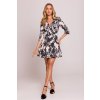 Letní společenské šaty s dlouhým rukávem 209261 Moe (*Velikost XL)