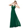 Ever Pretty plesové šaty elegantní zelené 8110 (* Velikost XL / 42 / 10 / 14)