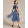 Ever Pretty modré šaty 2293 (* Velikost 9XL / 58 / 26 / 30)