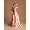 Eva&Lola šaty růžové na maturitní ples Rut 2503 (* Velikost S / 36 / 04 / 08)