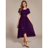 společenské šaty krátké krajkové 3489