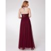 Elegantní flitrové šaty Ever Pretty bordo 7286 (* Velikost L / 40 / 08 / 12)