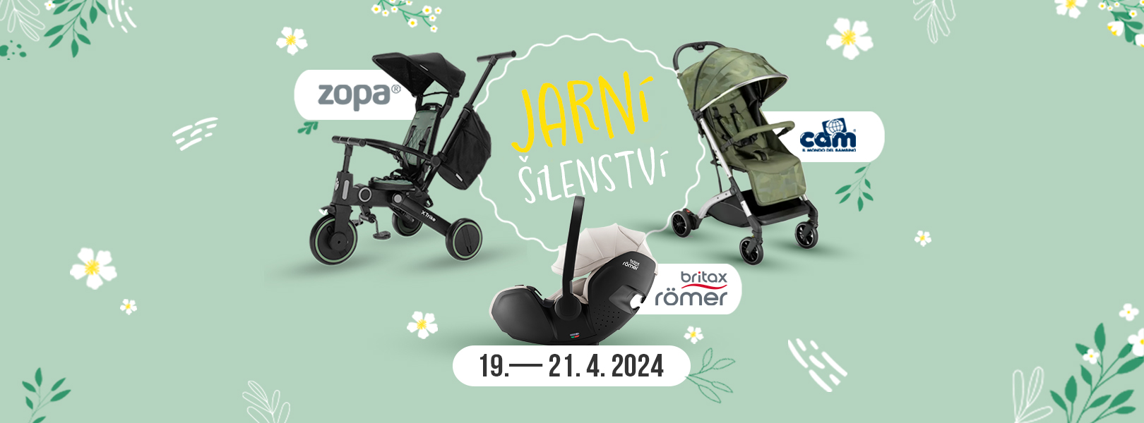 Jarní akce Britax-Römer, Zopa a Cam