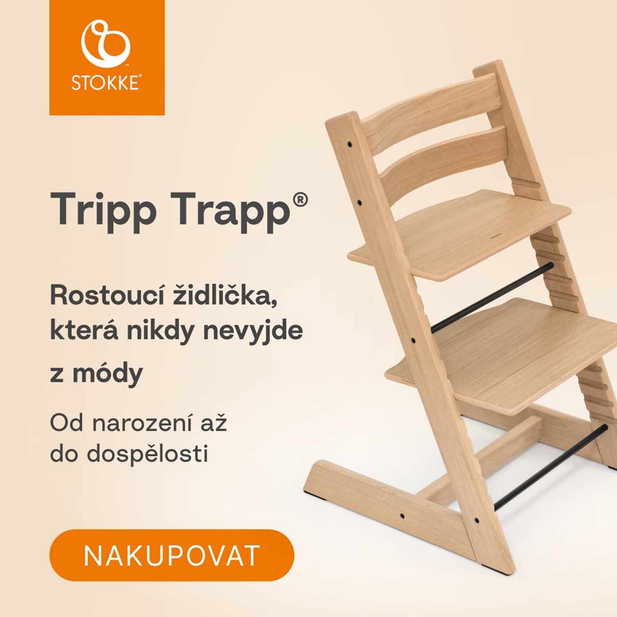 Stokke Tripp Trapp židlička