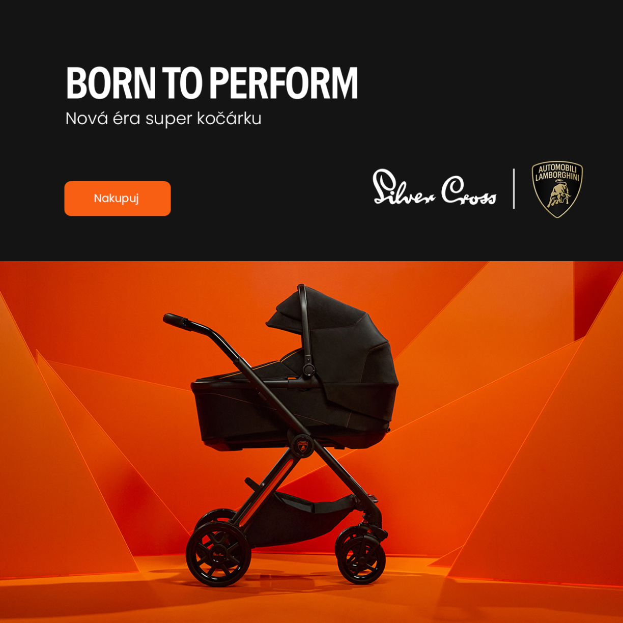 Lamborghini kočárek