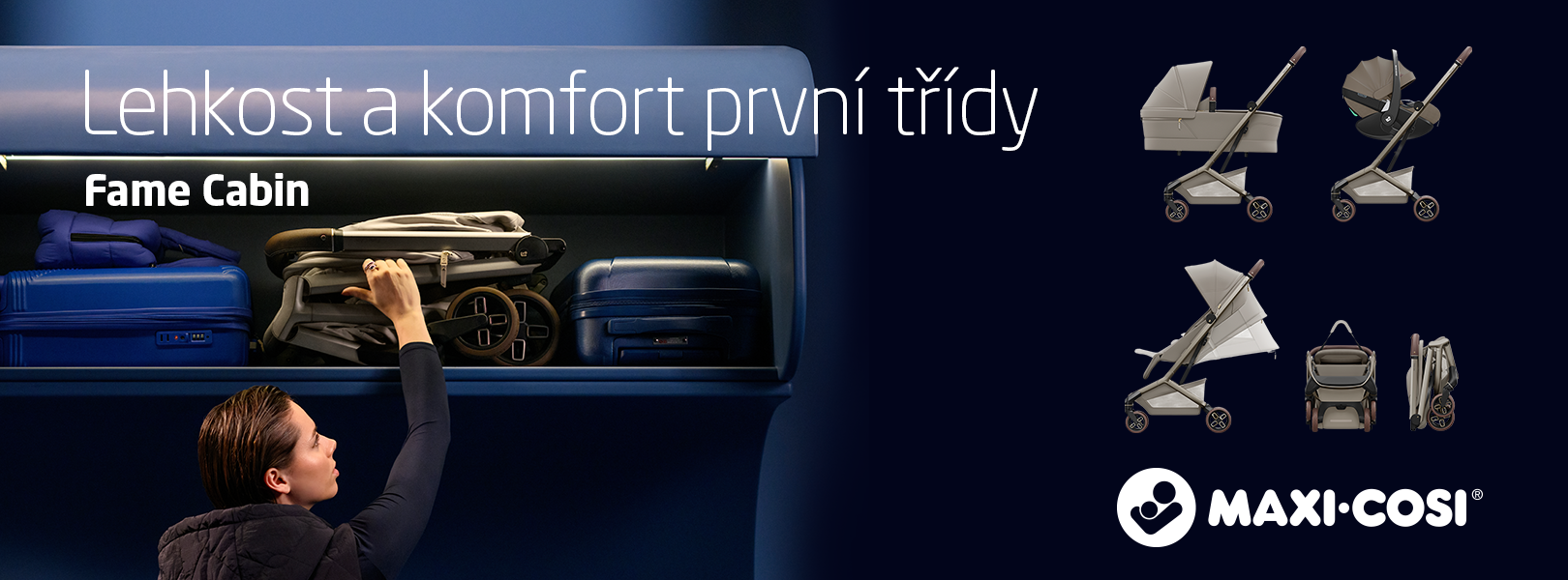 Fame Cabin golfový kočárek do letadla