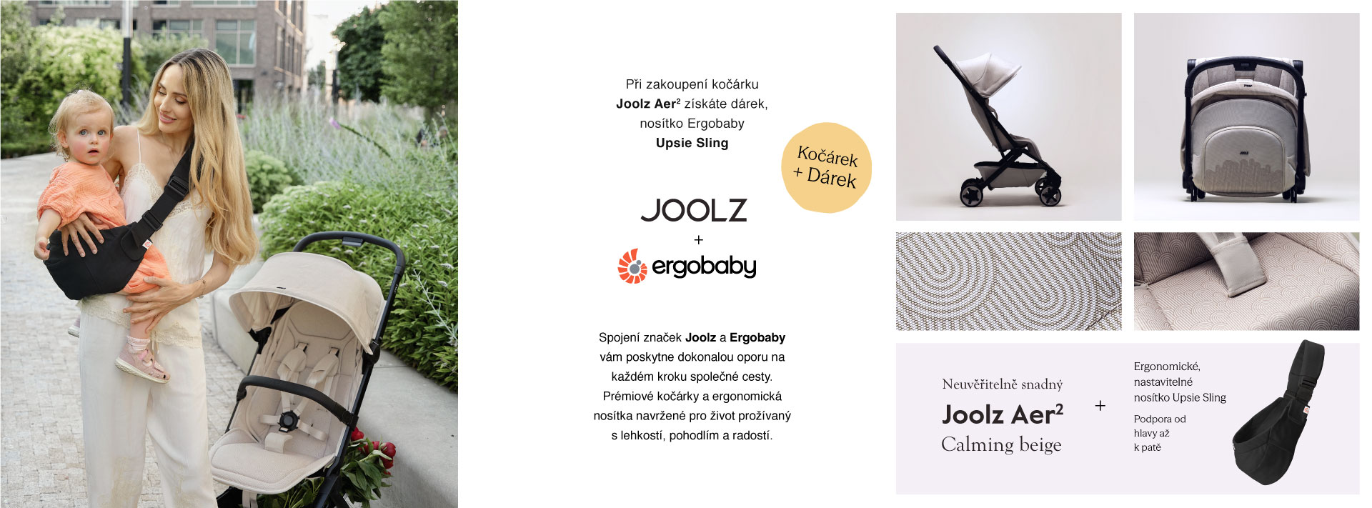 Joolz Aer 2 + nosítka