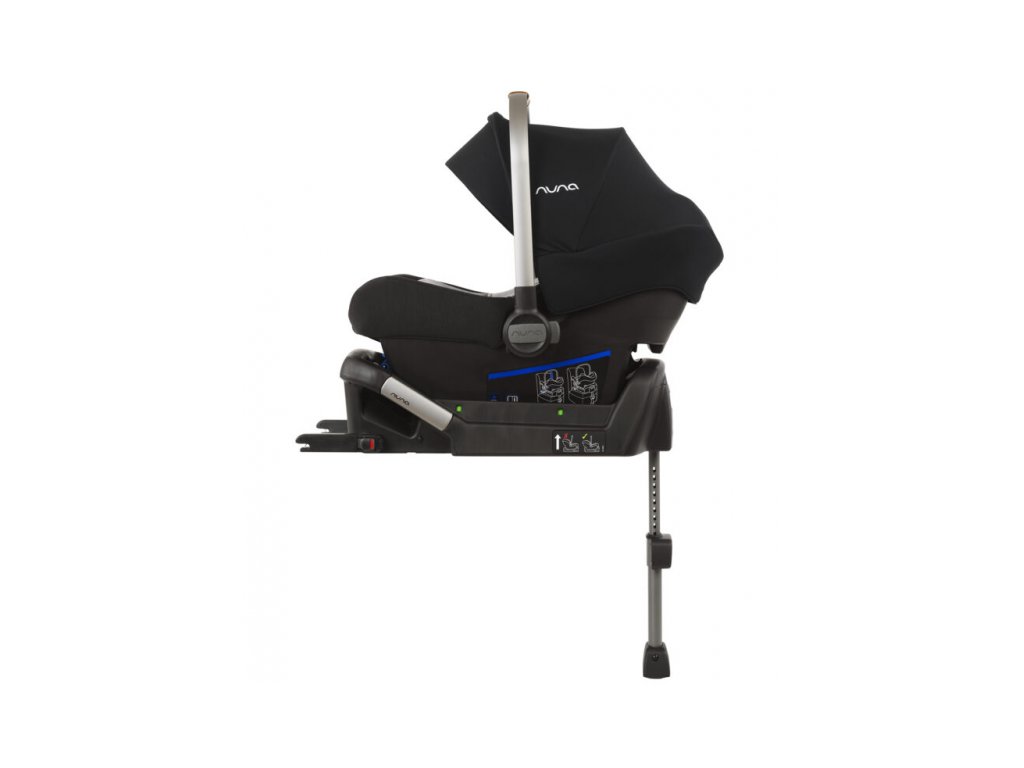 Nuna PIPA lite PIPAFIX base caviar