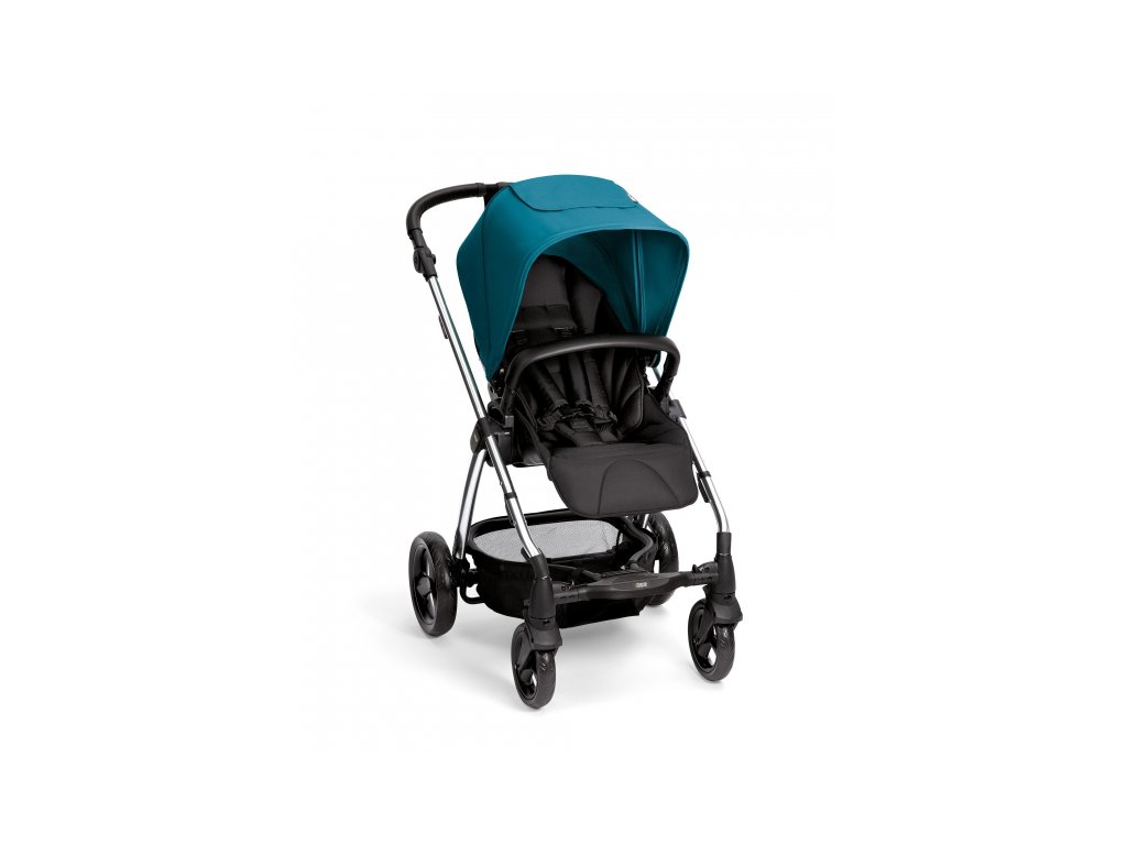 Mamas & Papas Sola2 kočárek chromová konstrukce / Petrol Blue