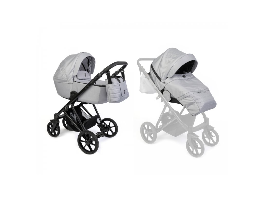 Dada Prams Apus kočárek 2v1 Special Edition DimGrey - VÝPRODEJ DVOREČEK