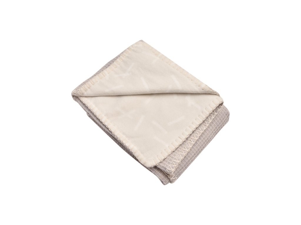 Lodger Dreamer Flannel/Honeycomb Ivory 75x100 cm