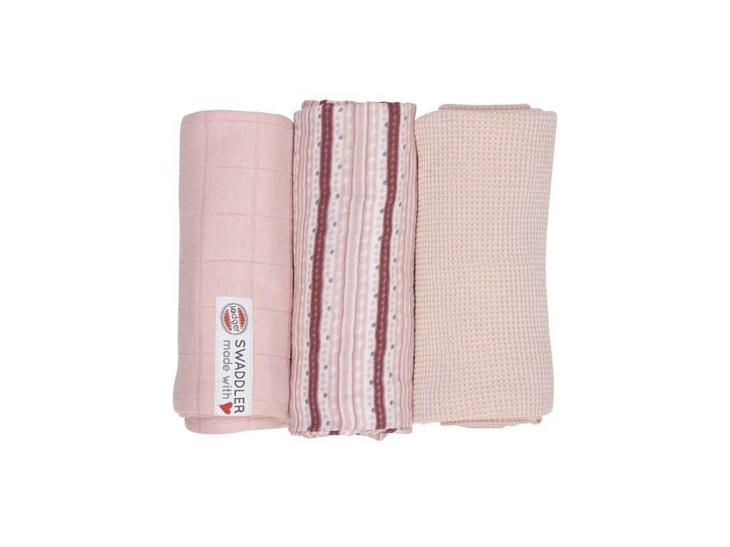 Lodger Swaddler Empire Stripe 3balení 70 x 70 cm Sensitive