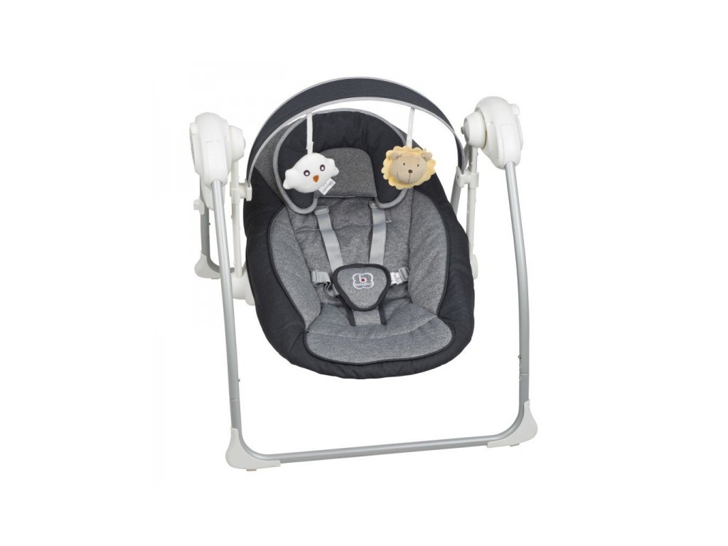 BabyGo houpačka DANDLY Anthracite