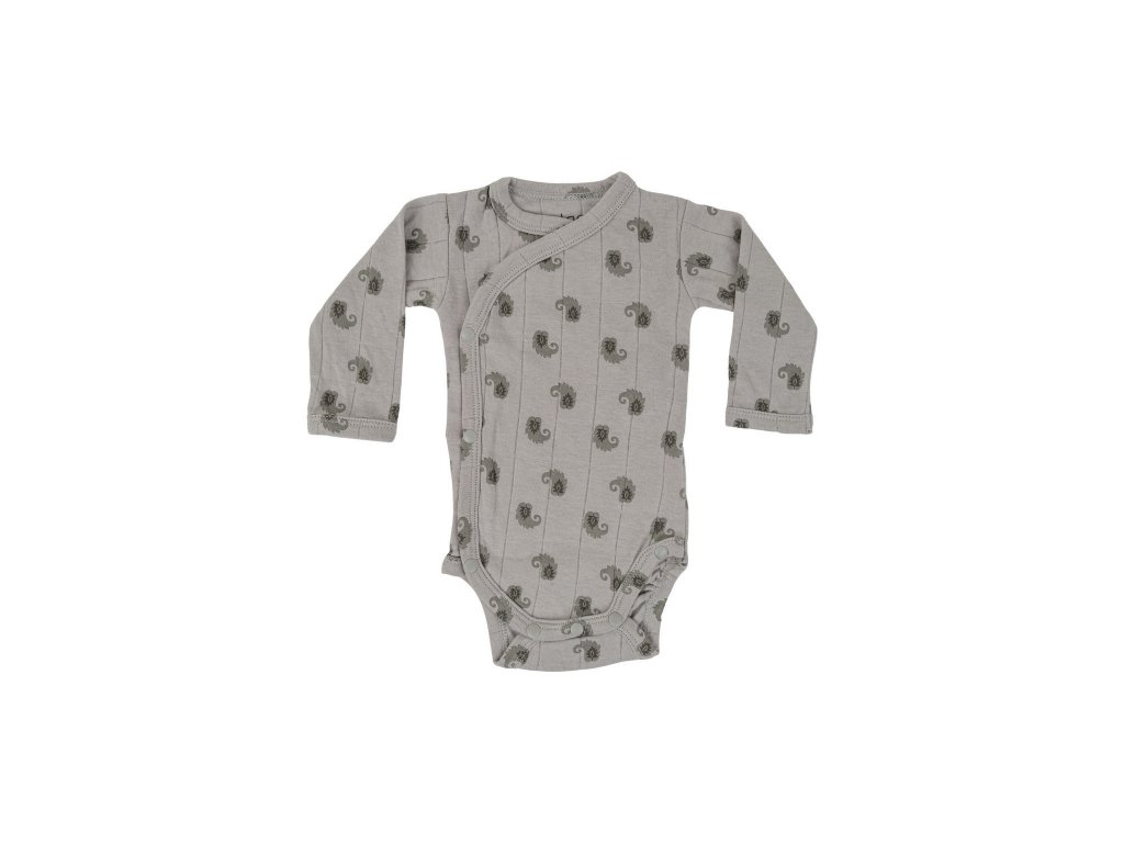 Lodger Romper LS Flame Tribe Mist 80