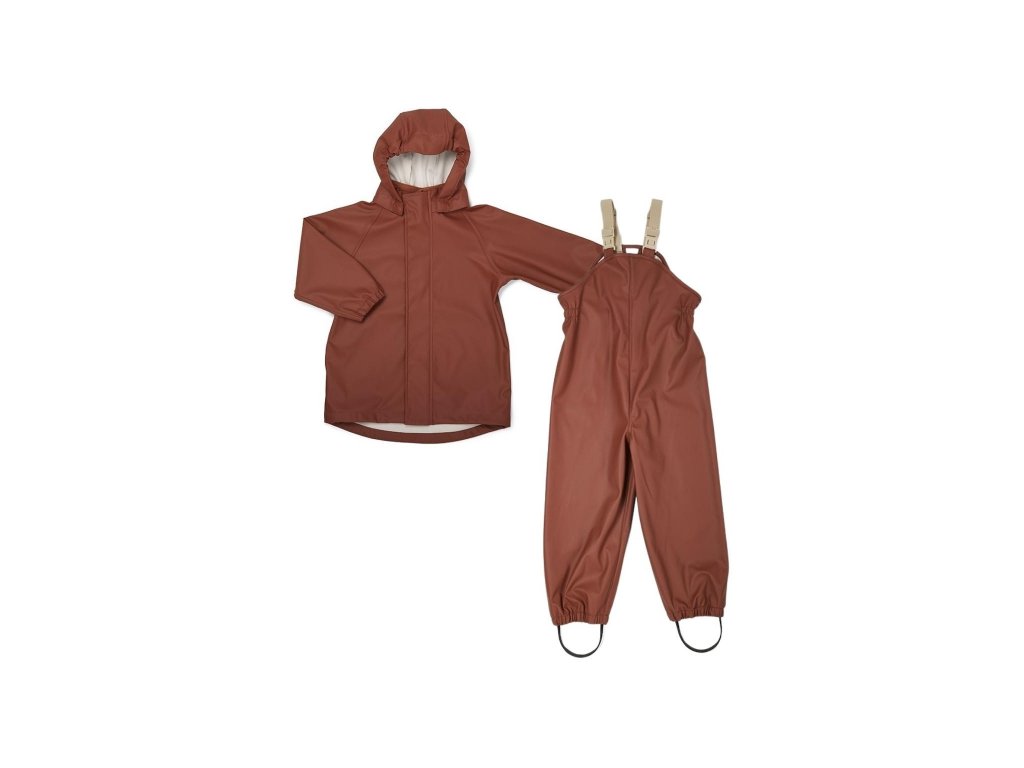 NUUROO Carla Set do deště Mini Mahogany vel. 98
