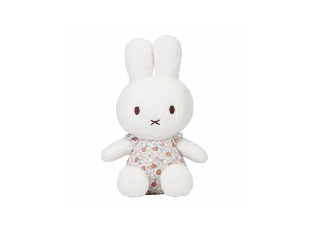 Little Dutch Králíček Miffy plyšový Vintage Kytičky 35 cm
