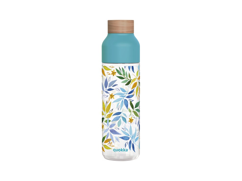 Plastová láhev Ice Watercolor Leaves 840 ml - VÝPRODEJ DVOREČEK