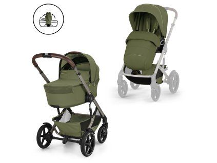 CYB 26 INT Combi TalosSLux FoldCot TPE MGRE Bundle Icon print medium