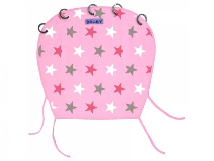 Dooky Clona Baby Pink / Pink Stars