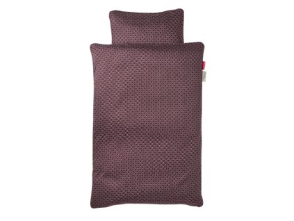 DONE BY DEER Povlečení Balloon (baby) - tmavě růžové - VÝPRODEJ DVOREČEK