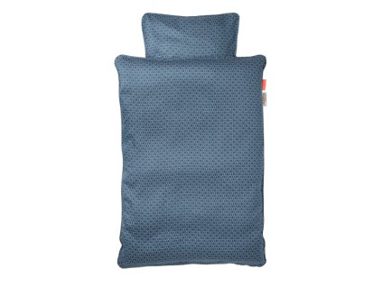 DONE BY DEER Povlečení Balloon (baby) - tmavě modré - VÝPRODEJ DVOREČEK