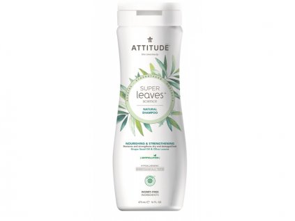 Attitude Přírodní šampón Super leaves s detox. účinkem - vyživující pro suché a poškozené vlasy 473 ml