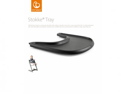 Stokke Jídelní pult k židličce Tripp Trapp®, Black