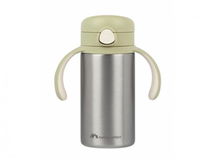 Hrnek termoizolační s brčkem nerez 280 ml Green
