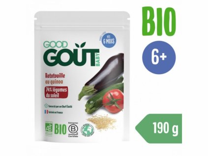 Good Gout Kapsička BIO Ratatouille s quinou 190 g