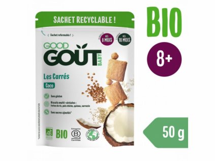 Good Gout BIO Kokosové polštářky 50 g