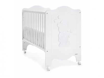 Trama SLEEPY BEAR POSTÝLKA 120X60, white