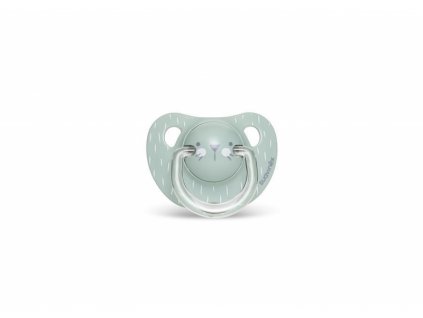 Suavinex PREMIUM Dudlík anatomický HYGGE 6-18m PROUŽKY - RŮŽOVÁ