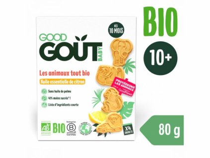 Good Gout BIO Citrónová zvířátka 80 g