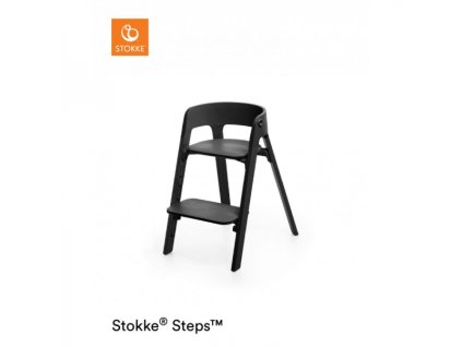 Stokke Židlička Steps™ Black/Black