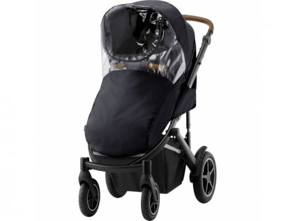 Britax Römer Pláštěnka na kočárek Smile III, Black + clear EVA
