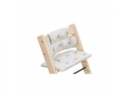 Stokke Polstrování classic k židličce Tripp Trapp® Birds Blue OCS