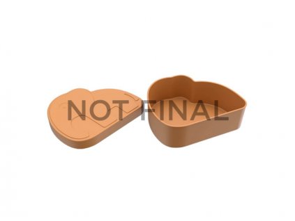 DONE BY DEER Obědový box Elphee hořčicový - VÝPRODEJ DVOREČEK