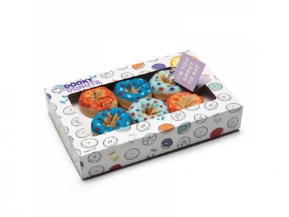 Dooky Gift DONUTS ponožky Blueberry Orange 3 páry