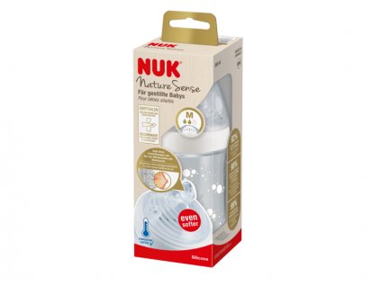 NUK Nature Sense láhev Temperature Control 260ml