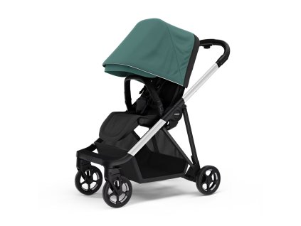 Thule Shine Mallard Green on Aluminum