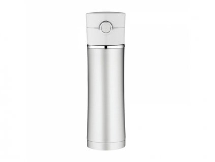 Thermos Mobilní termohrnek - nerez/bílá