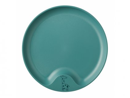 Mepal Dětský talíř Mio Deep Turquoise- VÝPRODEJ