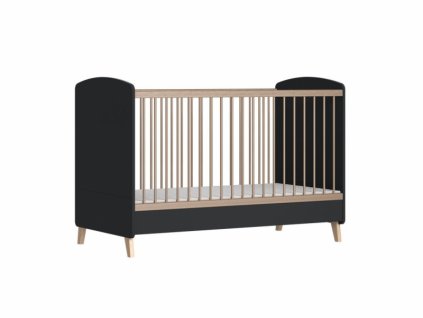 Faktum Variabilní postýlka Colette Antracit 70x140 cm