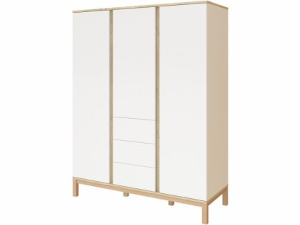 Faktum Skříň třídílná Faktum Loop White